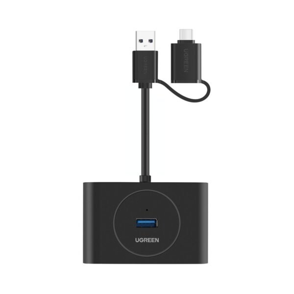 UGREEN 4-Port USB 3.0 Hub with Micro USB | 5Gbps Data Transfer - 0.5m - Image 2