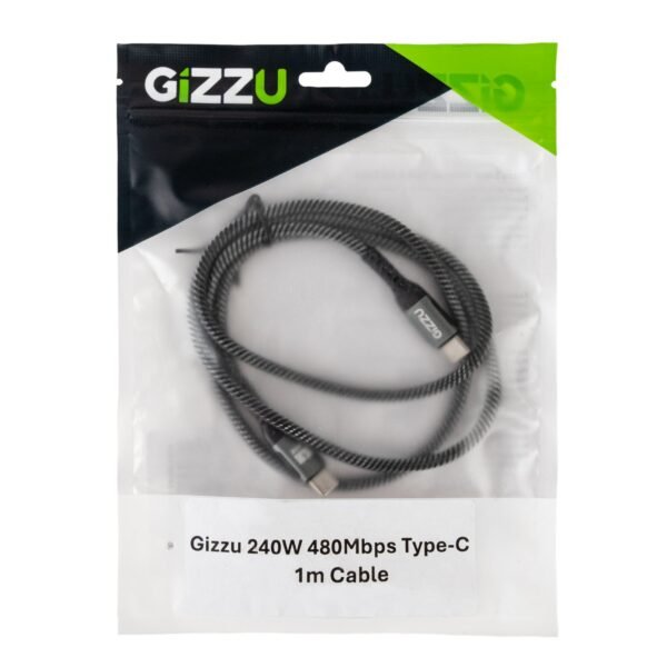 GIZZU 240W 480Mbps Type-C 2m Cable - Image 4